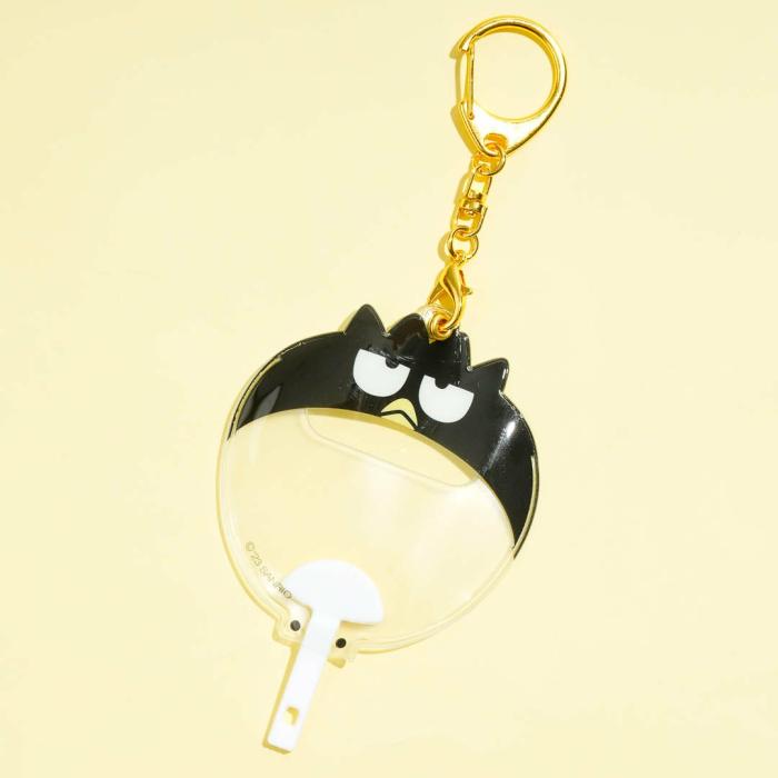 Badges & Pins |  Bad Badtz-Maru Uchiwa Fan Can Badge Case Accessories Badges & Pins