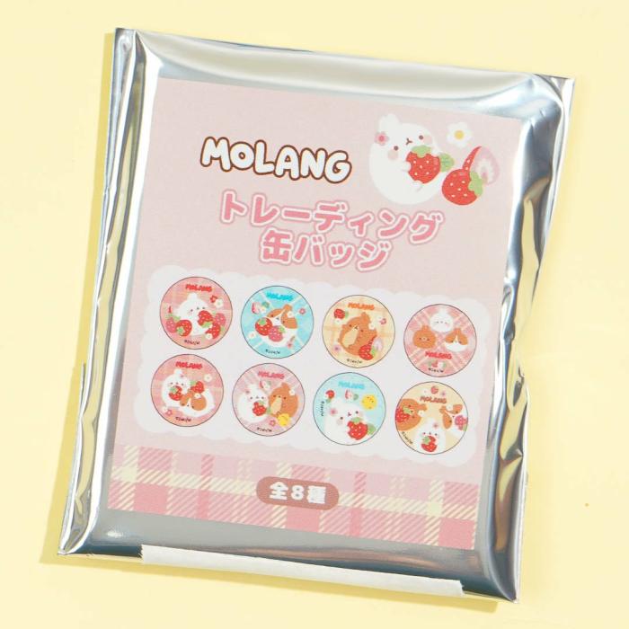 Badges & Pins |  Molang Strawberry Lover Badge Accessories Badges & Pins