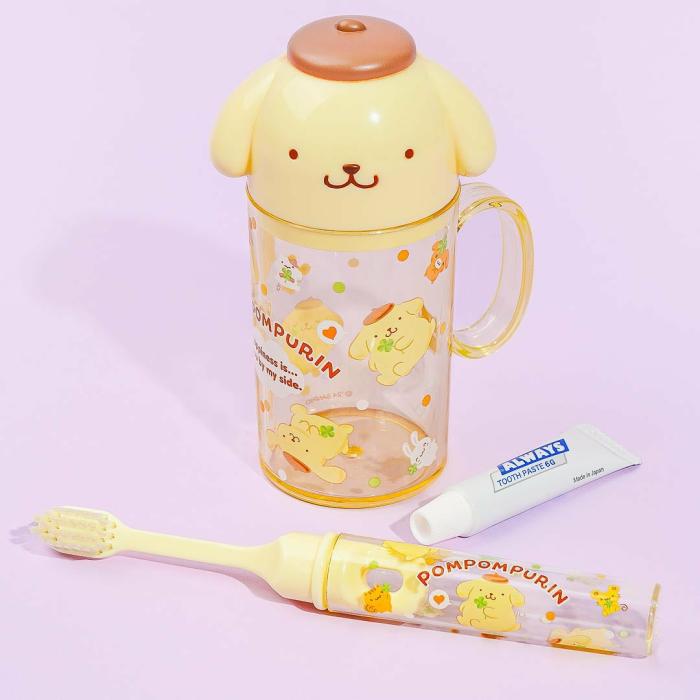 Bath |  Pompompurin Lucky Toothbrush & Cup Set Bath Bath