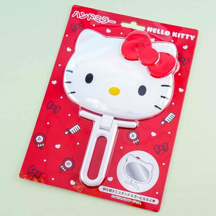 Beauty |  Hello Kitty Handheld Folding Mirror Beauty Beauty