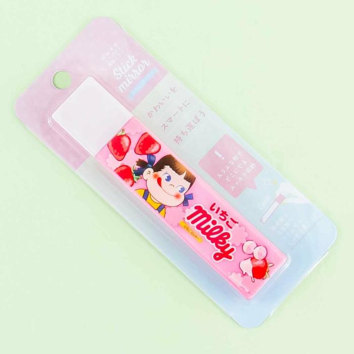 Beauty |  Milky Peko-Chan Strawberry Stick Mirror Accessories Beauty