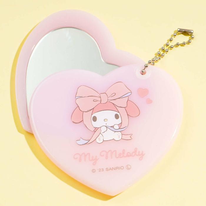 Beauty |  My Melody Heart Slide Mirror Beauty Beauty