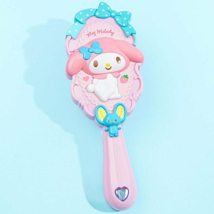 Beauty |  My Melody Rhinestone Heart Hair Brush Accessories Beauty