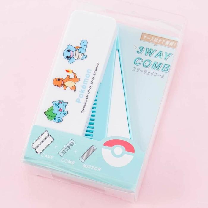 Beauty |  Pokémon Pocket Monsters 3-Way Comb Set Accessories Beauty