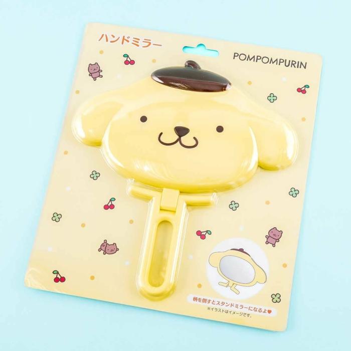 Beauty |  Pompompurin Handheld Folding Mirror Beauty Beauty