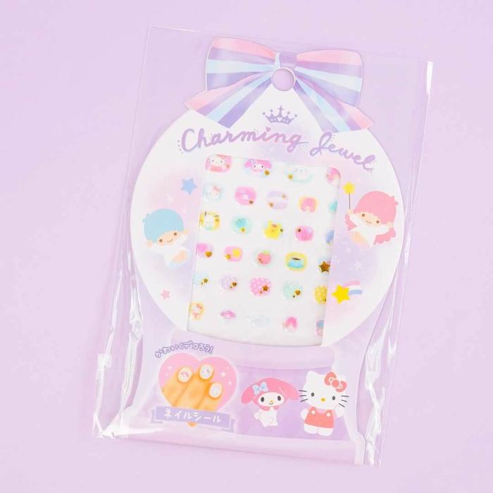 Beauty |  Sanrio Characters Charming Jewel Nail Stickers Accessories Beauty