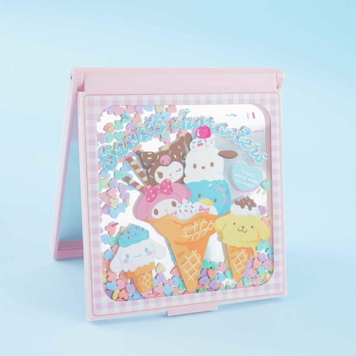 Beauty |  Sanrio Characters Ice Cream Parlor Folding Vanity Mirror Accessories Beauty