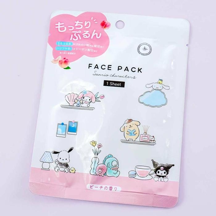 Beauty |  Sanrio Characters My Room Face Pack Sheet Mask Beauty Beauty