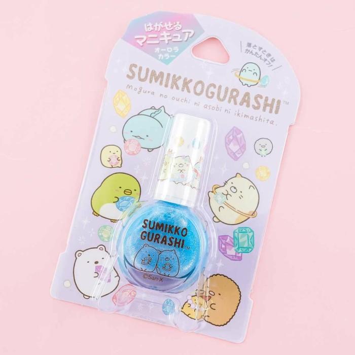 Beauty |  Sumikko Gurashi & Jewels Shiny Nail Polish – Aqua Beauty Beauty