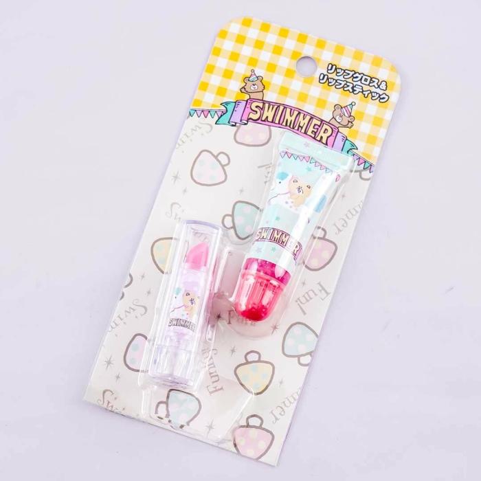 Beauty |  Swimmer Circus Lip Gloss & Lipstick Set Beauty Beauty