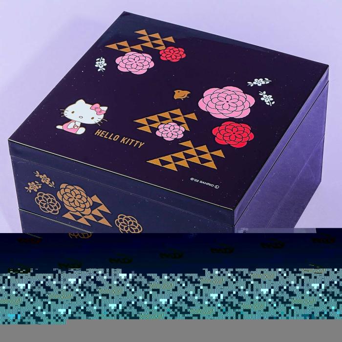 Bento & Lunch Boxes |  Hello Kitty Traditional Japanese 2-Tiered Jubako Bento & Lunch Boxes Bento & Lunch Boxes