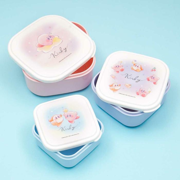 Bento & Lunch Boxes |  Kirby Playtime Lunch Box Set Bento & Lunch Boxes Bento & Lunch Boxes