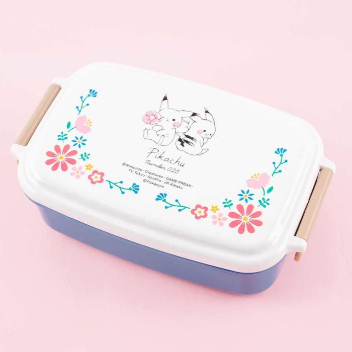 Bento & Lunch Boxes |  Pokemon Double Pikachu Flowery Bento Box Bento & Lunch Boxes Bento & Lunch Boxes