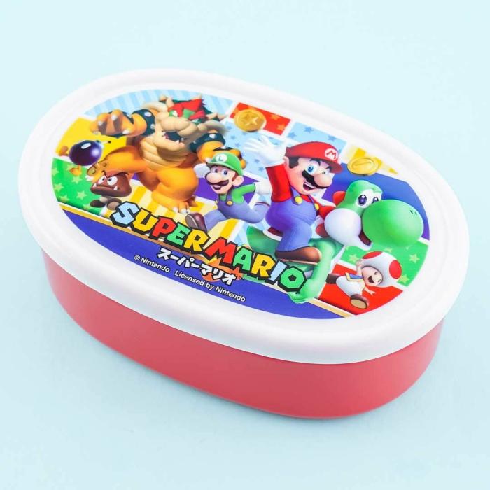 Bento & Lunch Boxes |  Super Mario World Oblong Bento Set – 3 Pcs Bento & Lunch Boxes Bento & Lunch Boxes