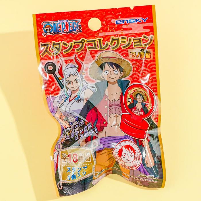 Blind Boxes |  One Piece Wano Country Self-Inking Stamp Blind Boxes Blind Boxes