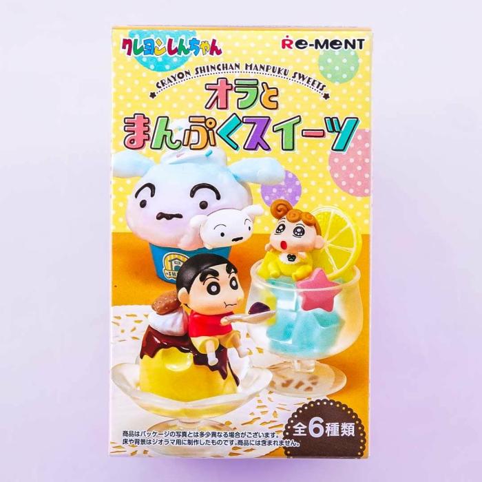 Blind Boxes |  Re-Ment Crayon Shin-Chan Manpuku Sweets Blind Boxes Blind Boxes