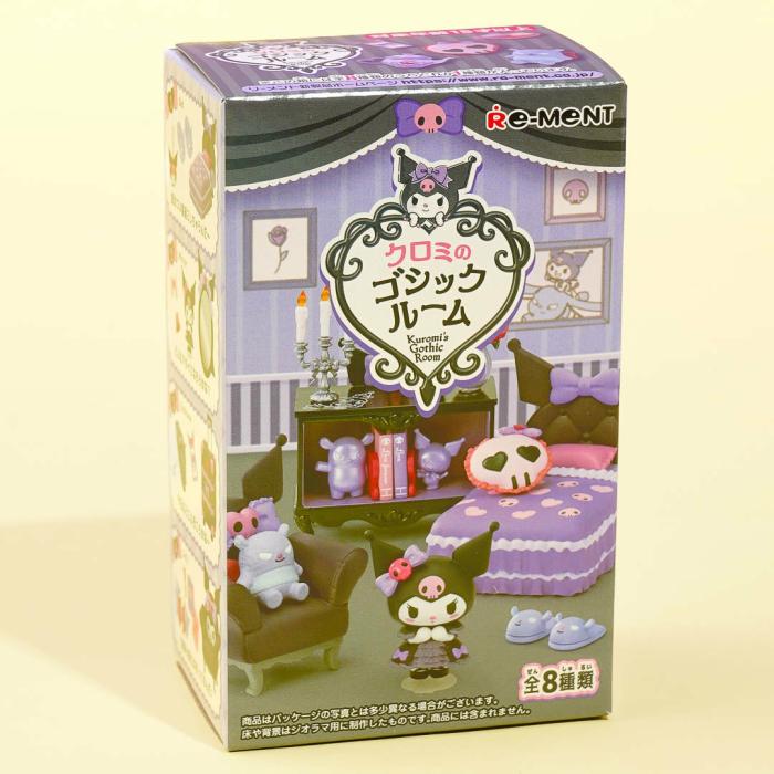 Blind Boxes |  Re-Ment Kuromi’S Gothic Room Blind Boxes Blind Boxes