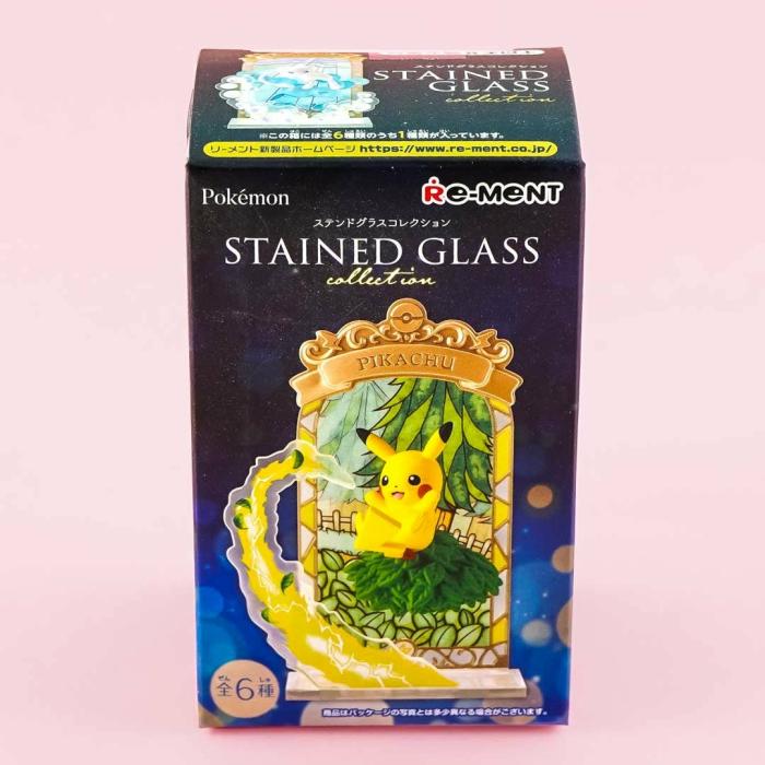 Blind Boxes |  Re-Ment Pokemon Stained Glass Collection Blind Boxes Blind Boxes