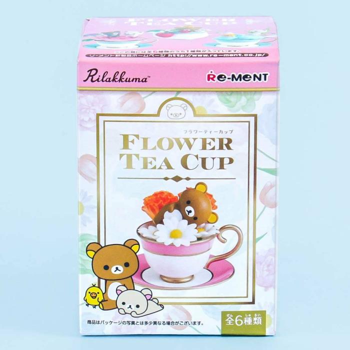 Blind Boxes |  Re-Ment Rilakkuma Flower Tea Cup Blind Boxes Blind Boxes