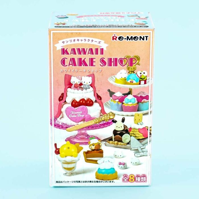 Blind Boxes |  Re-Ment Sanrio Characters Kawaii Cake Shop Blind Boxes Blind Boxes