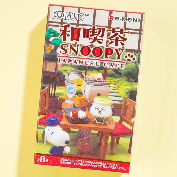 Blind Boxes |  Re-Ment Snoopy Japanese Cafe Blind Boxes Blind Boxes