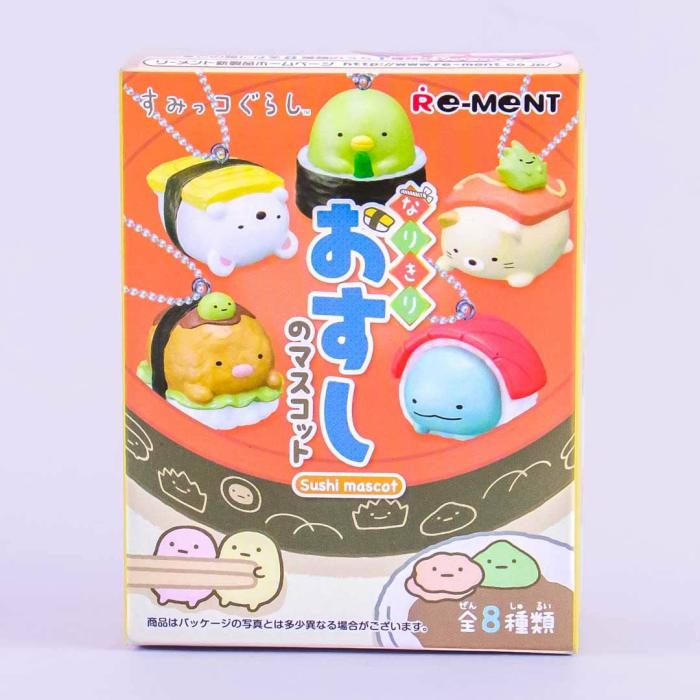 Blind Boxes |  Re-Ment Sumikko Gurashi Sushi Charm Blind Boxes Blind Boxes