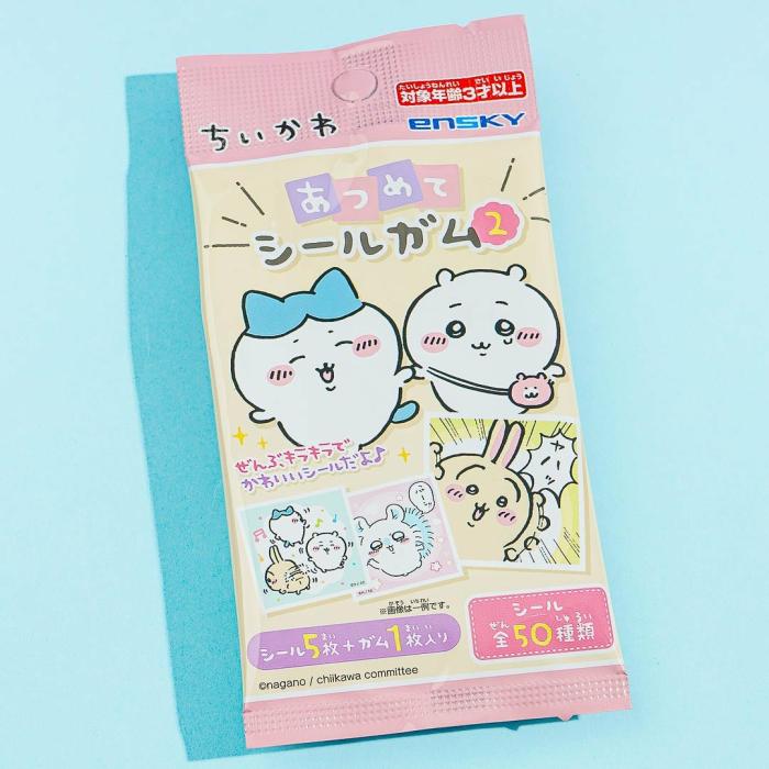 Collectibles |  Chiikawa Atsumete 2 Sticker Set With Gum Collectibles Collectibles