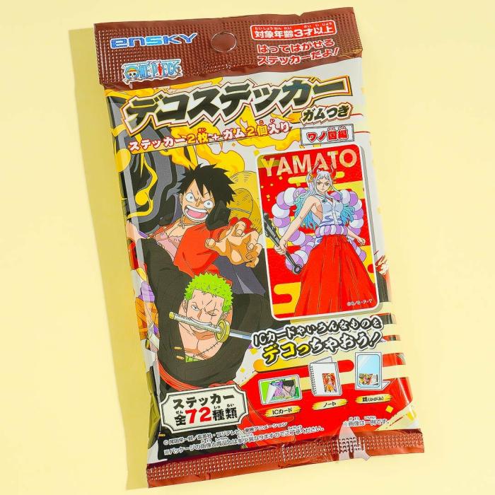 Collectibles |  One Piece Deco Sticker With Gum Collectibles Collectibles