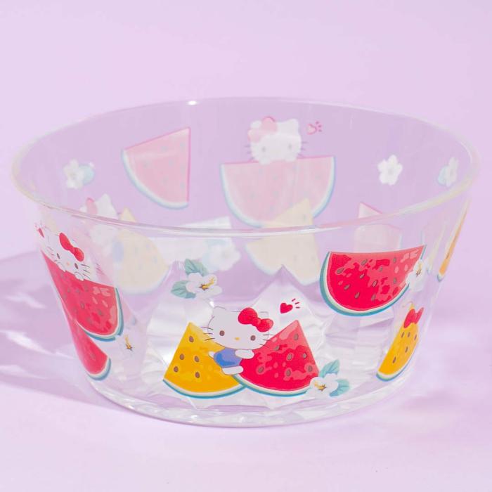 Dining |  Hello Kitty Watermelon Love Clear Bowl Dining Dining