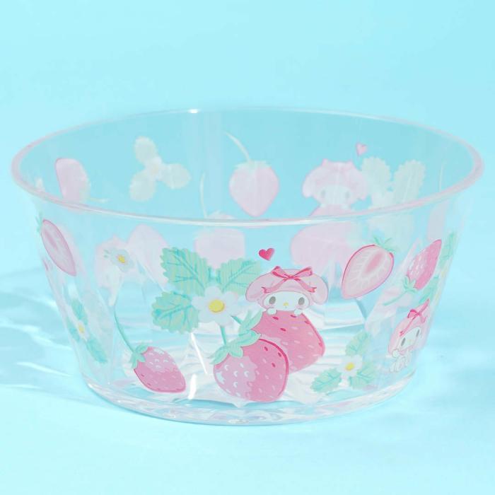 Dining |  My Melody Strawberry Love Clear Bowl Dining Dining