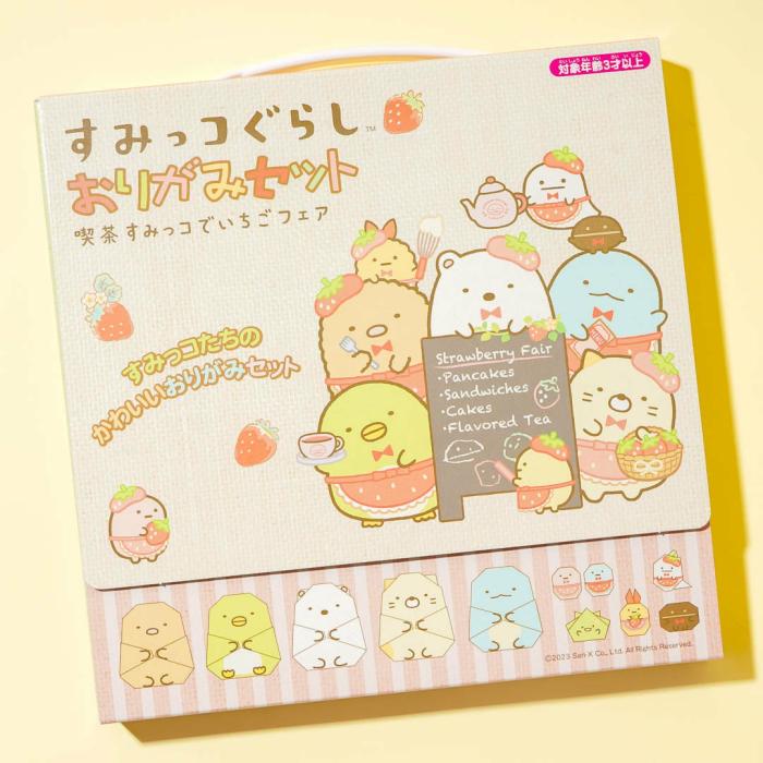 Diy & Craft |  Sumikko Gurashi Strawberry Fair Origami Set Diy & Craft Diy & Craft