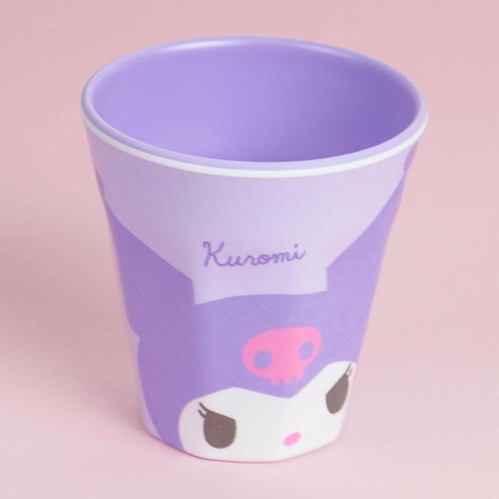 Drinkware |  Kuromi Lovely Face Melamine Cup Drinkware Drinkware