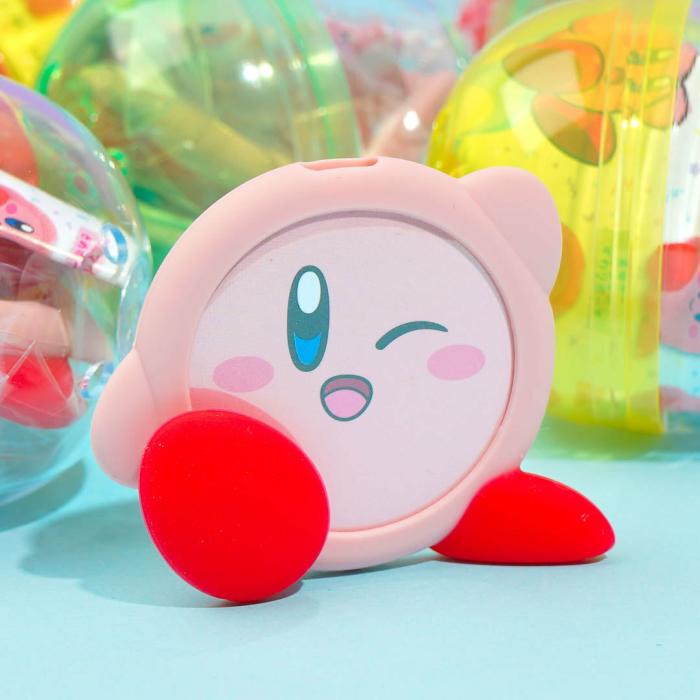 Gachapon Capsules |  Kirby Of The Stars 2-Way Bag Charm & Badge Gachapon Gachapon Capsules Gachapon Capsules