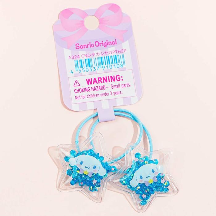 Hair Goods |  Cinnamoroll Glittery Hair Ties Accessories Hair Goods