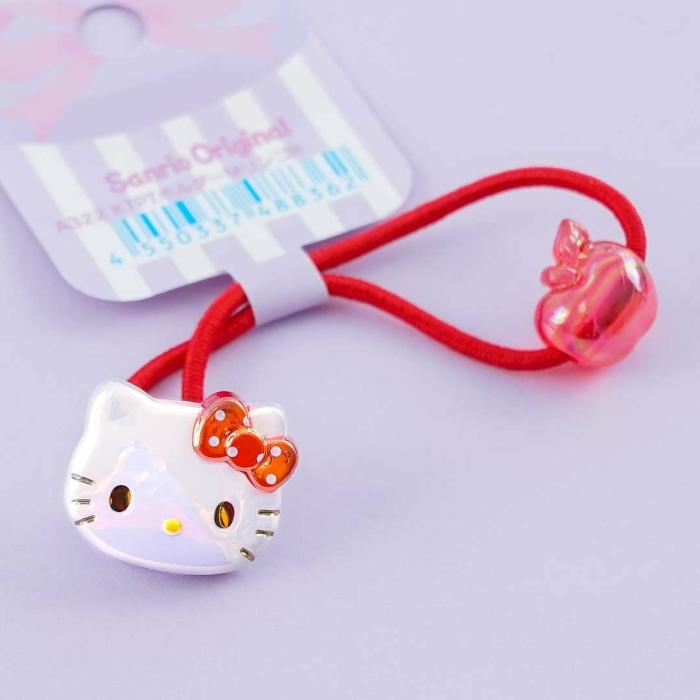 Hair Goods |  Hello Kitty Apple Hair Tie Accessories Hair Goods