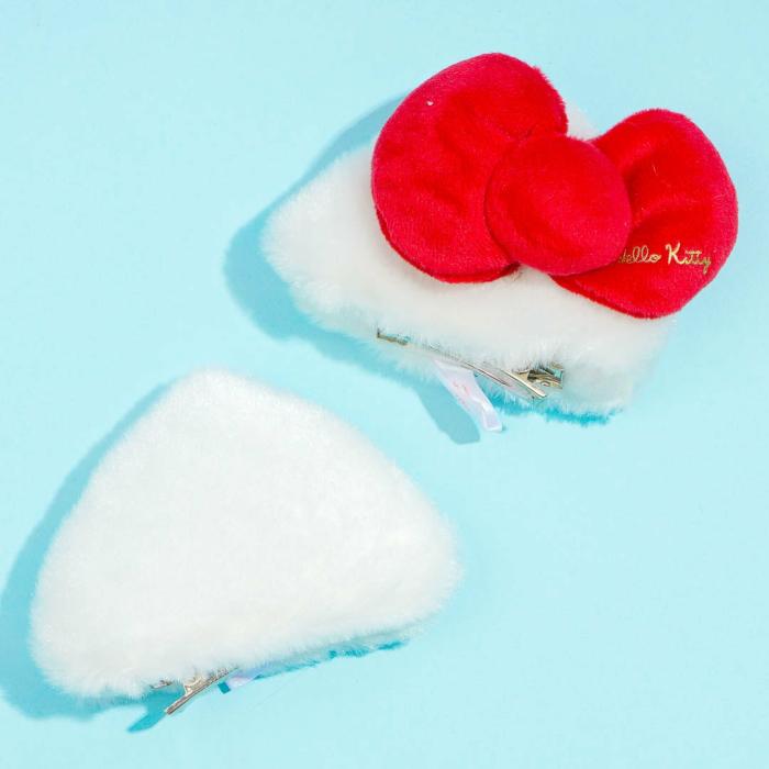 Hair Goods |  Hello Kitty Ears Cosplay Hair Clips – 2 Pcs Accessories Hair Goods