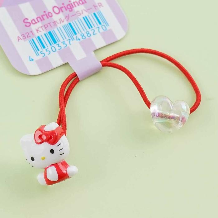 Hair Goods |  Hello Kitty & Red Aurora Heart Hair Tie Accessories Hair Goods