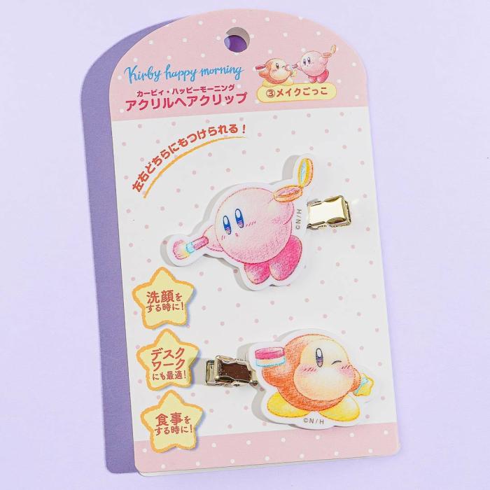 Hair Goods |  Kirby Happy Morning Hair Clip Set – 2 Pcs Accessories Hair Goods