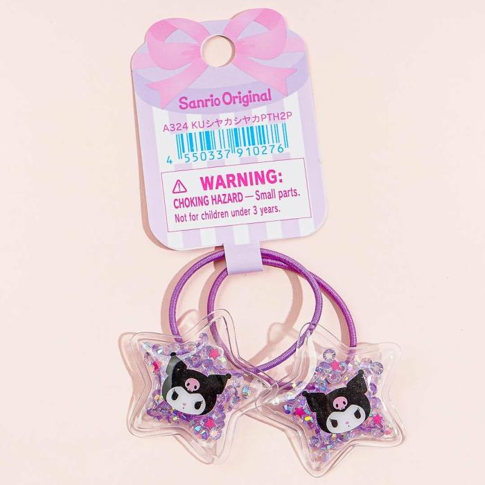 Hair Goods |  Kuromi Glittery Hair Ties Accessories Hair Goods