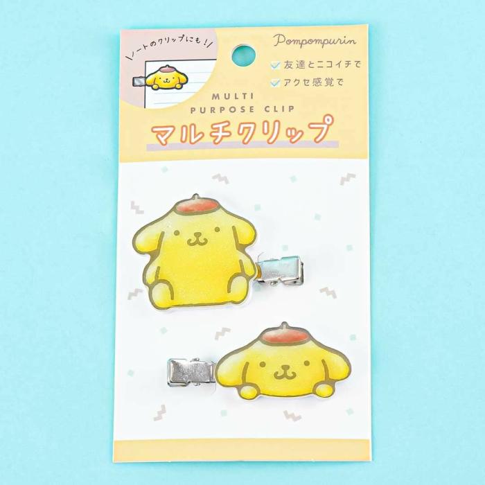 Hair Goods |  Pompompurin Multi Purpose Clip Set Accessories Hair Goods