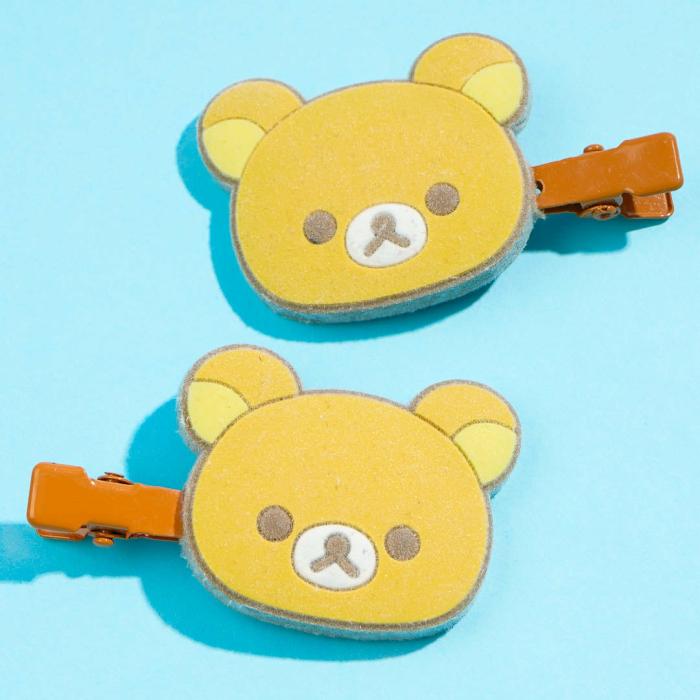 Hair Goods |  Rilakkuma Velvet Hair Clip Accessories Hair Goods