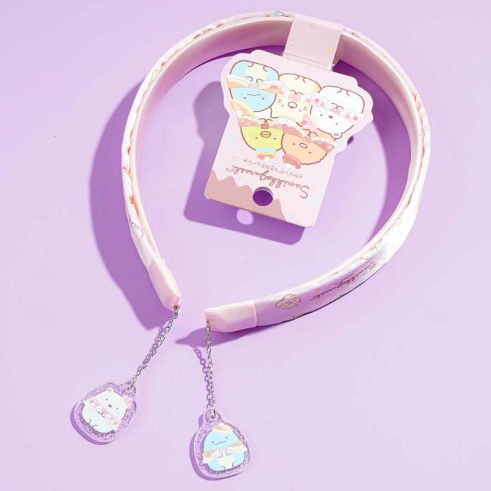 Hair Goods |  Sumikko Gurashi Sweets Headband With Earrings Accessories Hair Goods