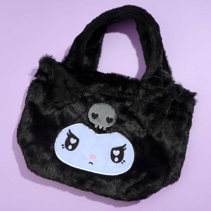 Handbags |  Kuromi Frown Fur Handbag Bags Handbags