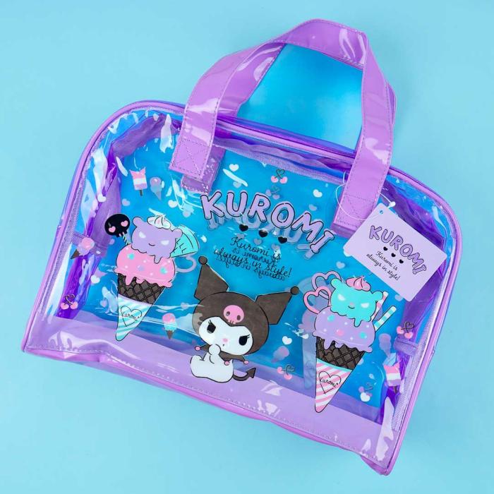 Handbags |  Kuromi Ice Cream Dream Clear Vinyl Boston Bag Bags Handbags