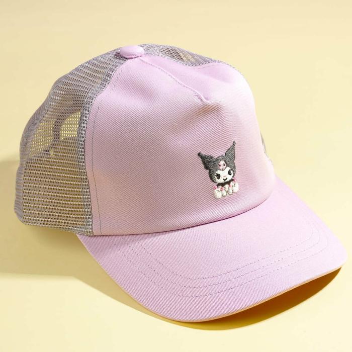 Headwear |  Kuromi Kiddie Mesh Cap Accessories Headwear