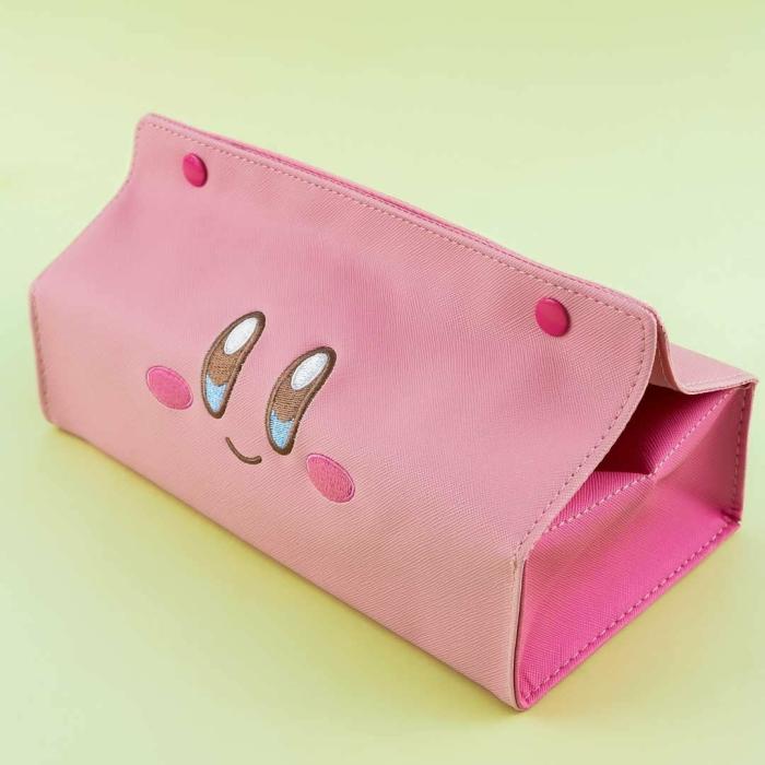 Home Goods |  Kirby Face Faux Leather Tissue Box Cover Home Home Goods