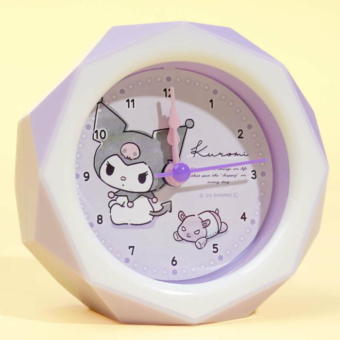 Home Goods |  Kuromi Diamond-Cut Alarm Clock Home Home Goods