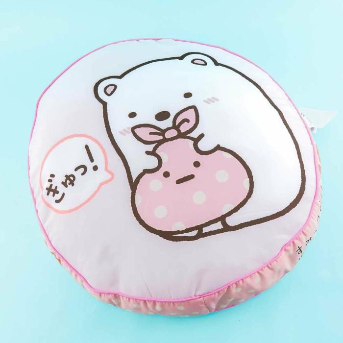 Home Goods |  Sumikko Gurashi 10Th Anniversary Round Cushion – Shirokuma Home Home Goods