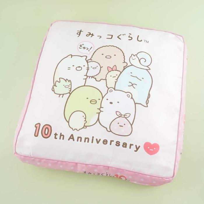 Home Goods |  Sumikko Gurashi 10Th Anniversary Square Cushion – Hugs Home Home Goods