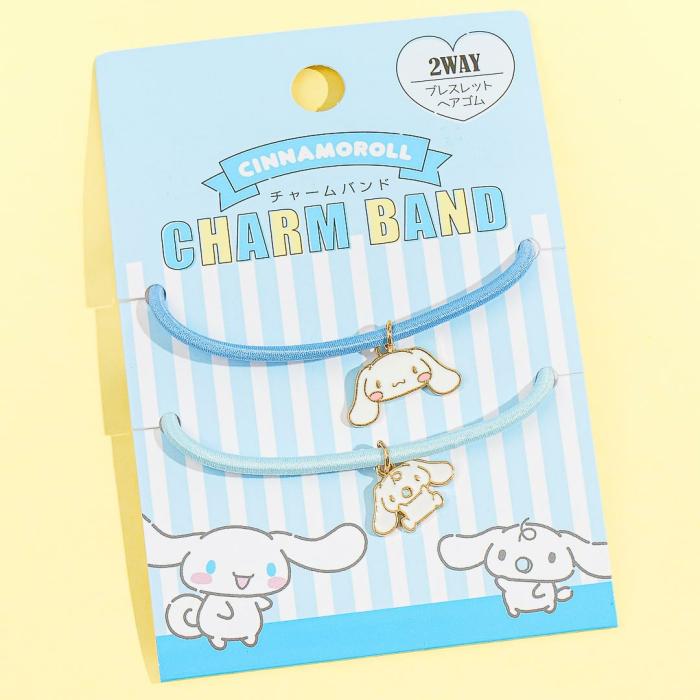 Jewelry & Watches |  Cinnamoroll Charm Band Hair Tie Set Accessories Jewelry & Watches